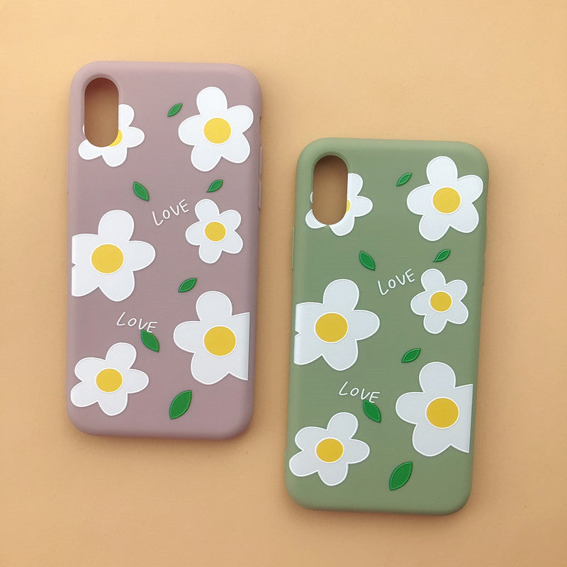 Floral mobile phone case